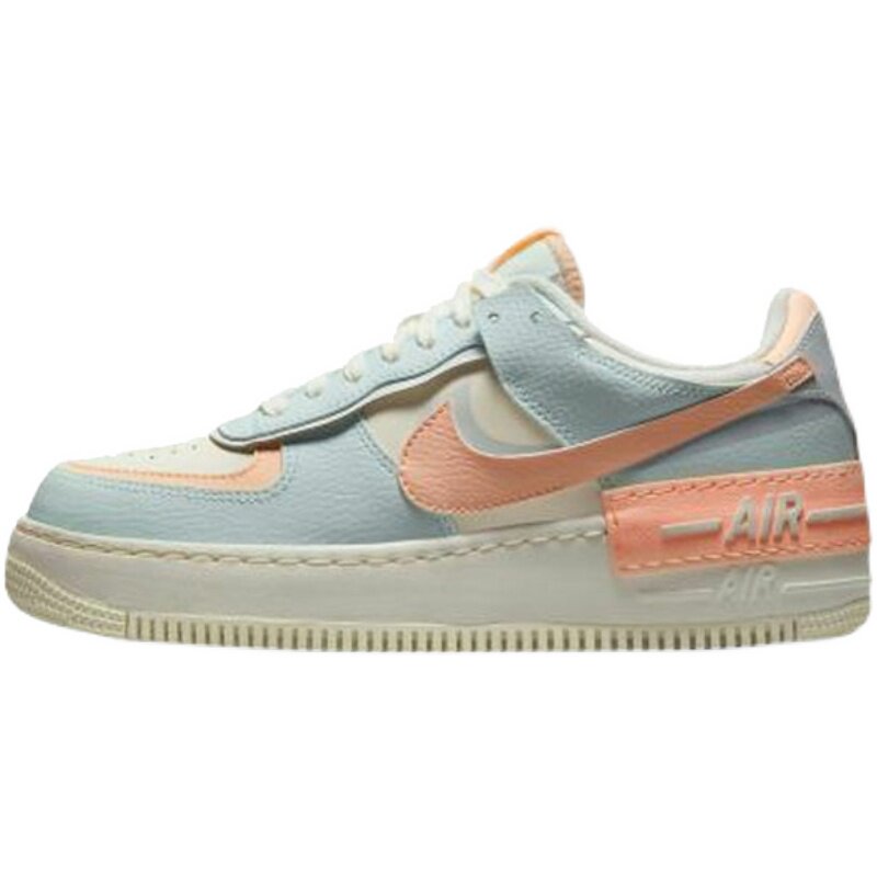 nikeairforceaf1shadow淡蓝蓝粉马卡龙女子板鞋运动休闲鞋