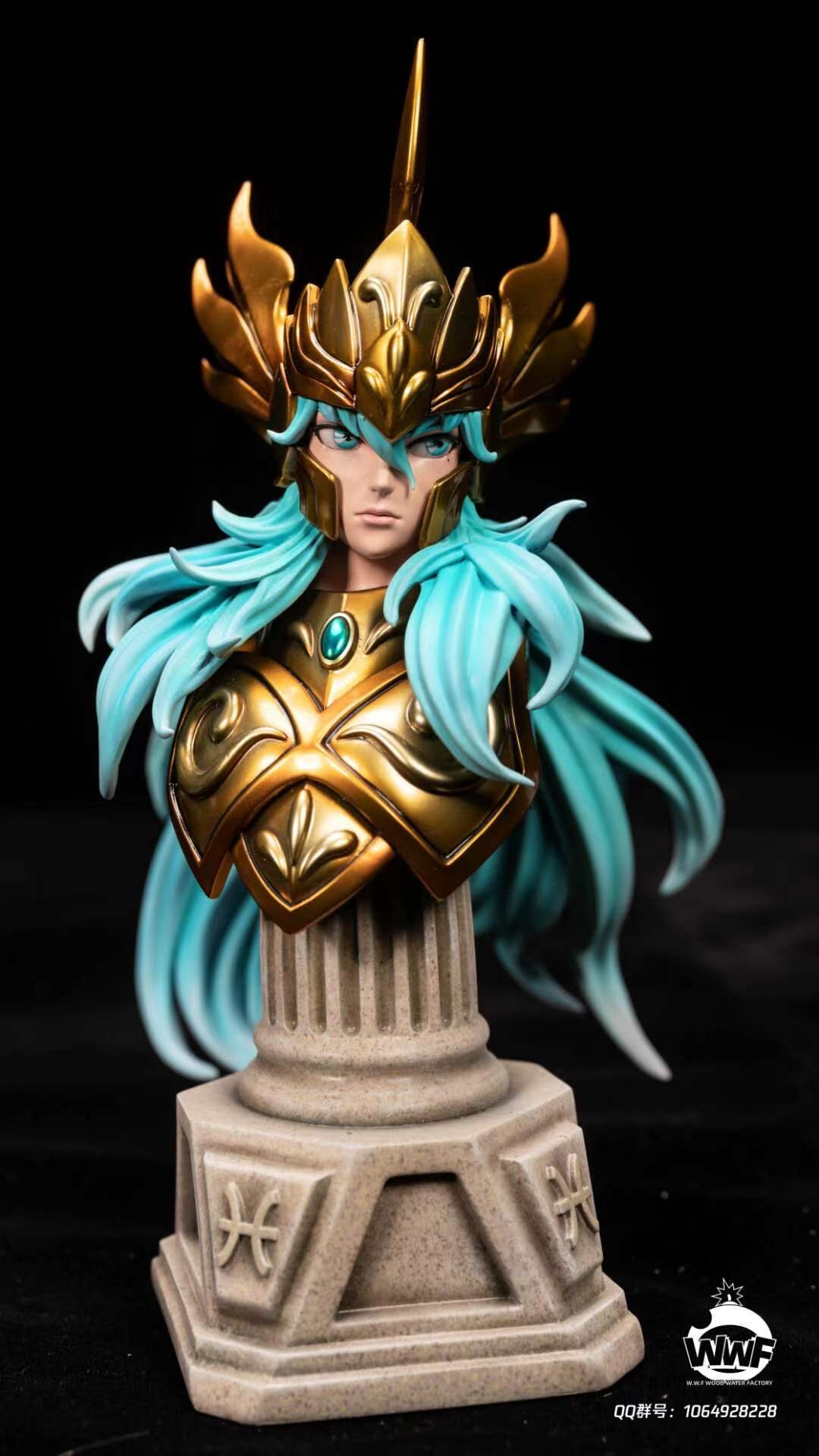 黄金补款wwf圣斗士双鱼座阿布布罗gk雕像手办圣斗士星矢模型专区