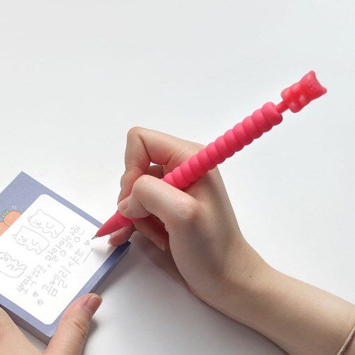 自动韩国pinkfoot可爱果冻05mm动笔按动活动铅笔铅笔