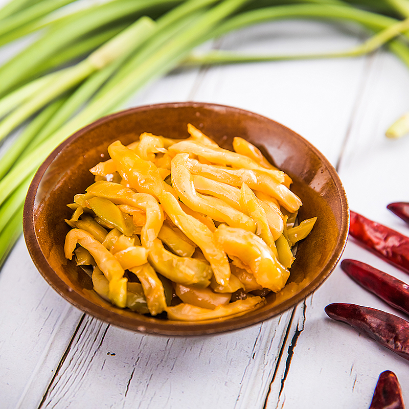 重庆特产涪陵乌江榨菜鲜脆菜丝70g20袋清爽下饭菜