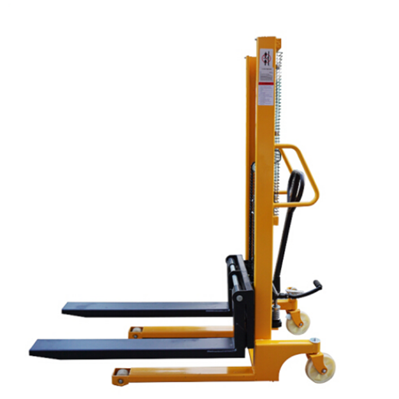 诺力叉车sfh手动液压堆高车1吨升高小型升降机叉车