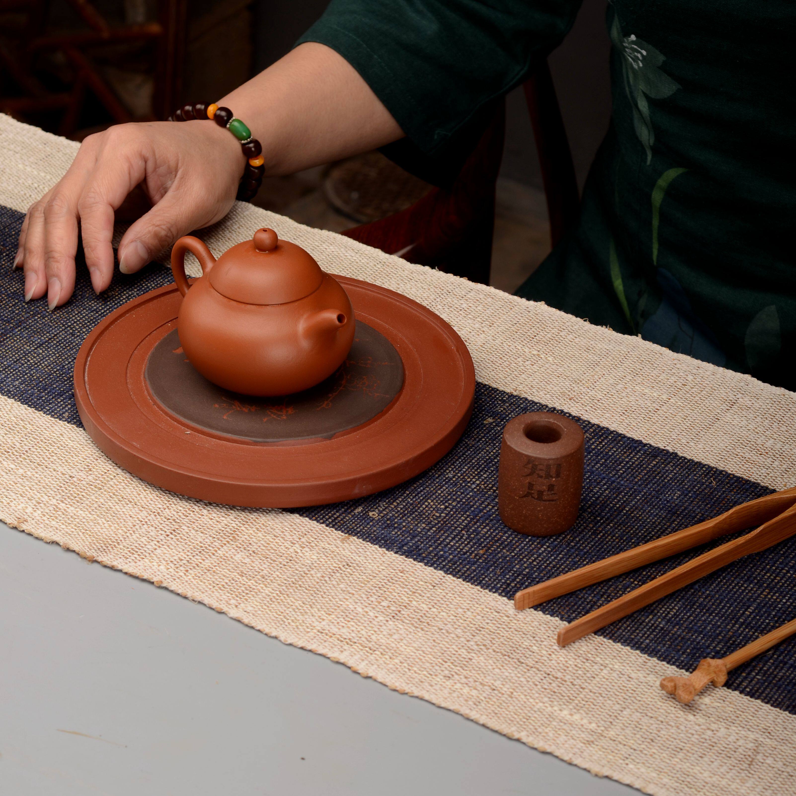 宜兴紫砂茶具 壶盖置 茶壶 盖托 茶宠摆件