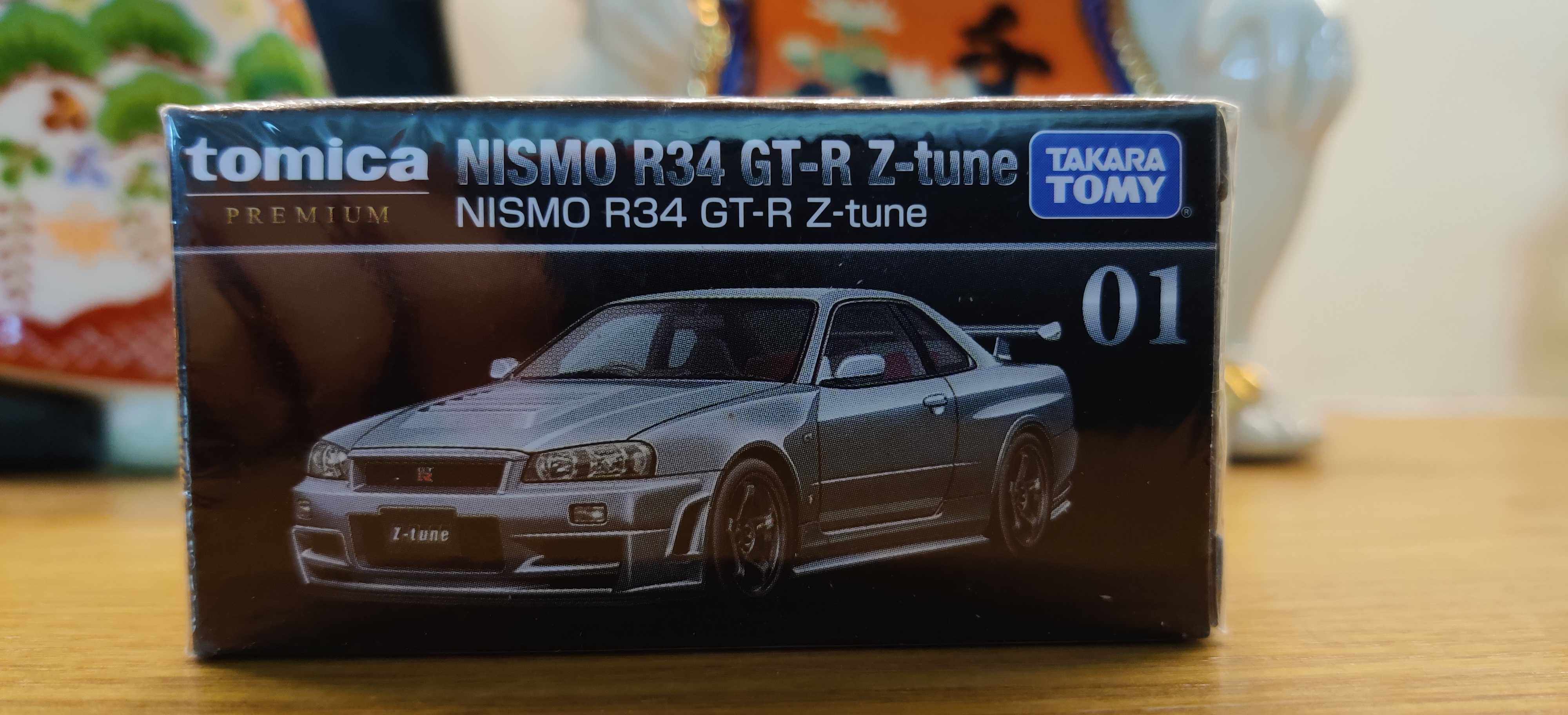 tomy多美卡tomica黑盒premiumtp01gtr34尼桑天际线合金车模车模