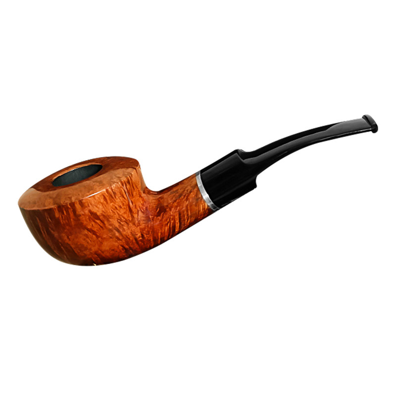 丹麦stanwell史丹威石楠木烟斗sterling银圈系列深色烟斗