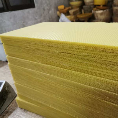 巢础深房蜂蜜纯中蜂巢基养蜂巢皮巢脾中锋中峰蜜蜂蜂蜡成品巢础片