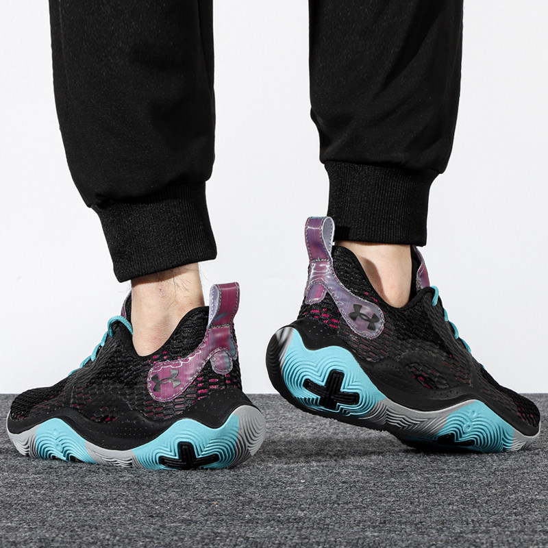 ua安德玛男鞋女鞋2022秋季新款运动鞋spawn3篮篮球鞋