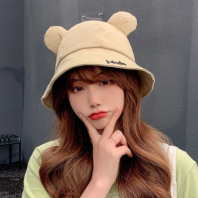 帽子子女夏季时尚百搭春秋渔夫2021新款潮流帽子