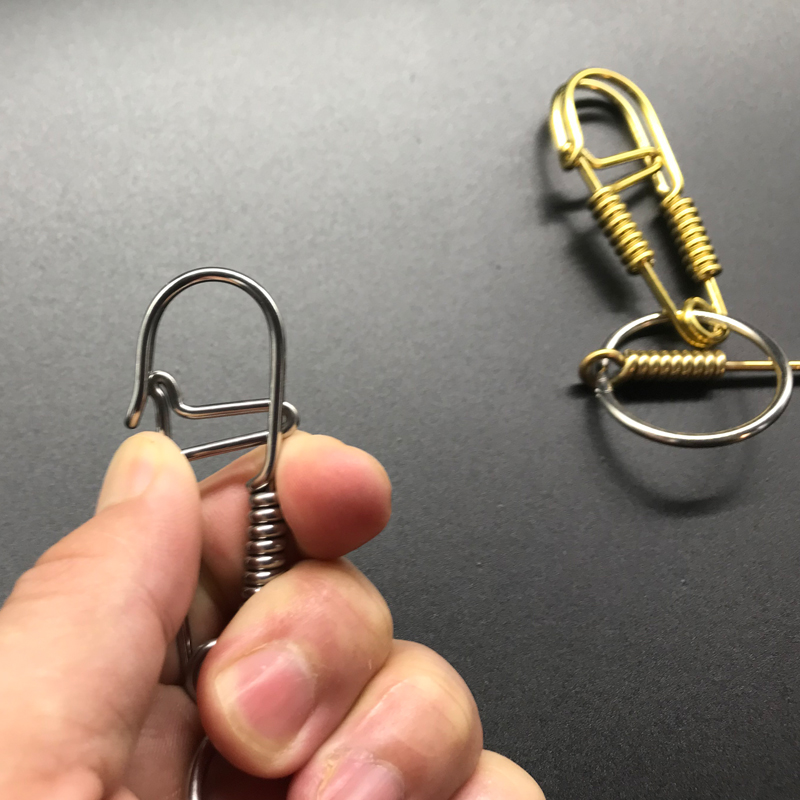 钥匙扣手工钥匙圈环铁丝黄铜丝铜丝抖音钥匙扣