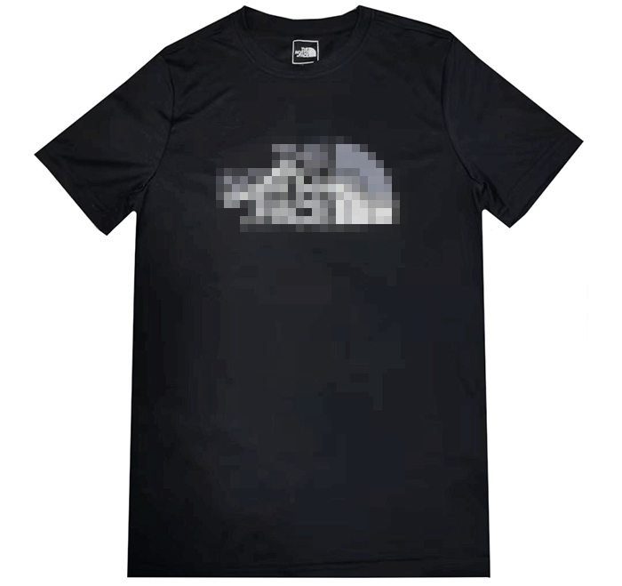 越南产 新款 男子  胸口图案 圆领 短袖 舒适透气 防晒 速干T恤