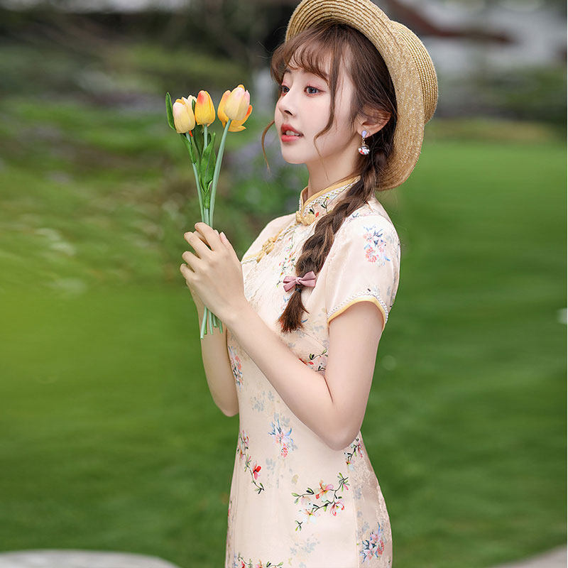 旗袍壹美佳人正品四小小姐钱塘佳人玉梅崔万志2022旗袍