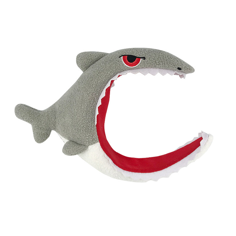 韩国动物头饰卡通鲨鱼发箍女防滑压发宽边洗脸发饰