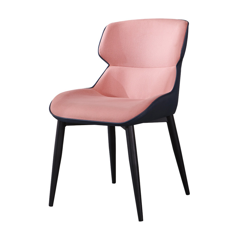 科技轻奢餐桌工业餐厅酒店靠背凳子北欧布餐椅餐椅