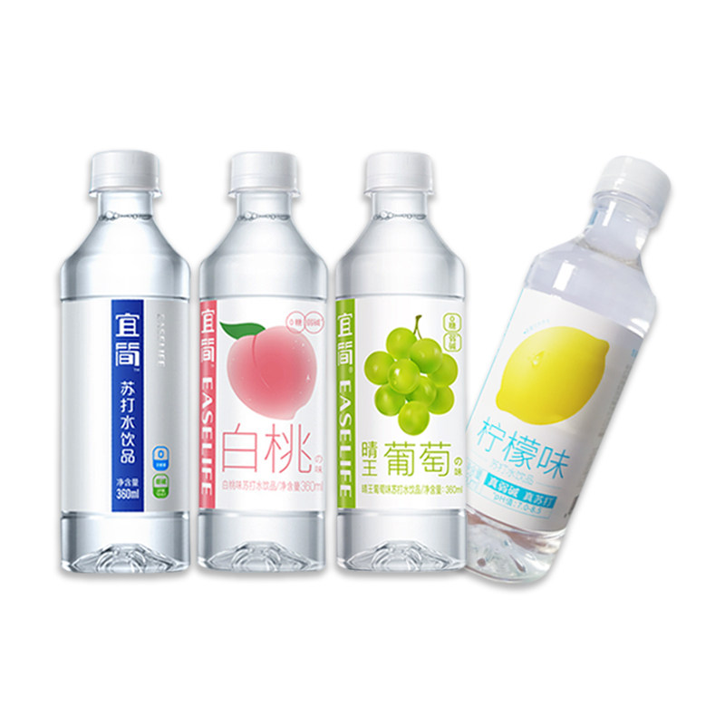 重庆弱碱宜简苏打水360ml整箱无糖无汽碱性饮用饮用水