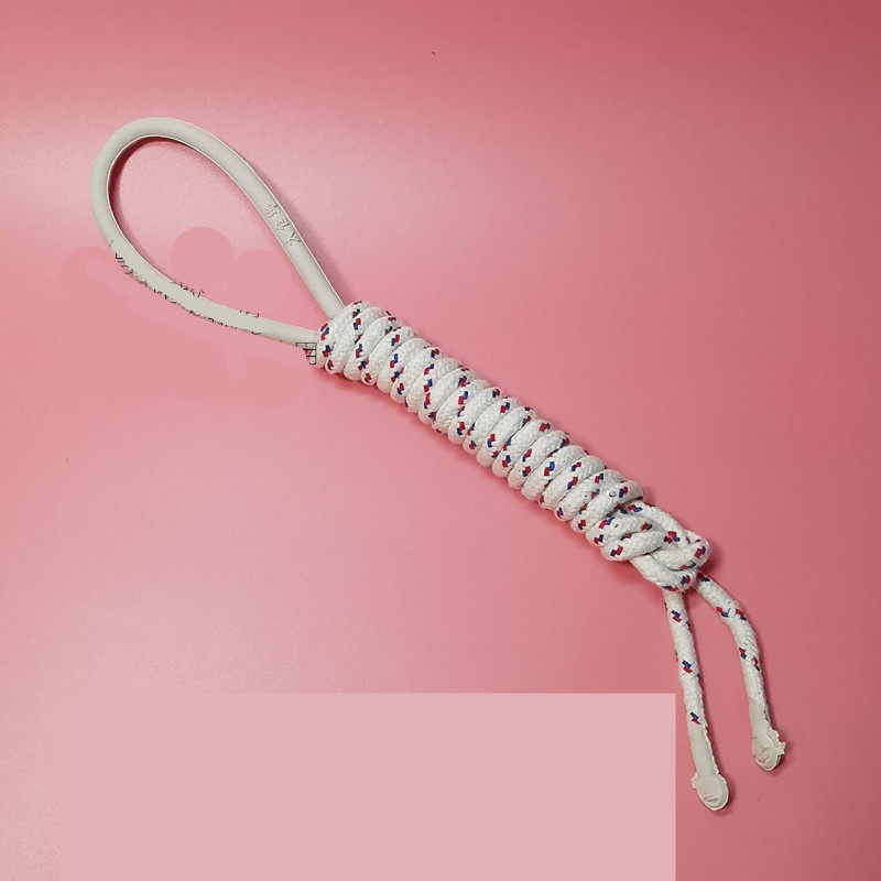 太仓学生比赛棉纱跳绳62806260无柄压胶短绳跳绳