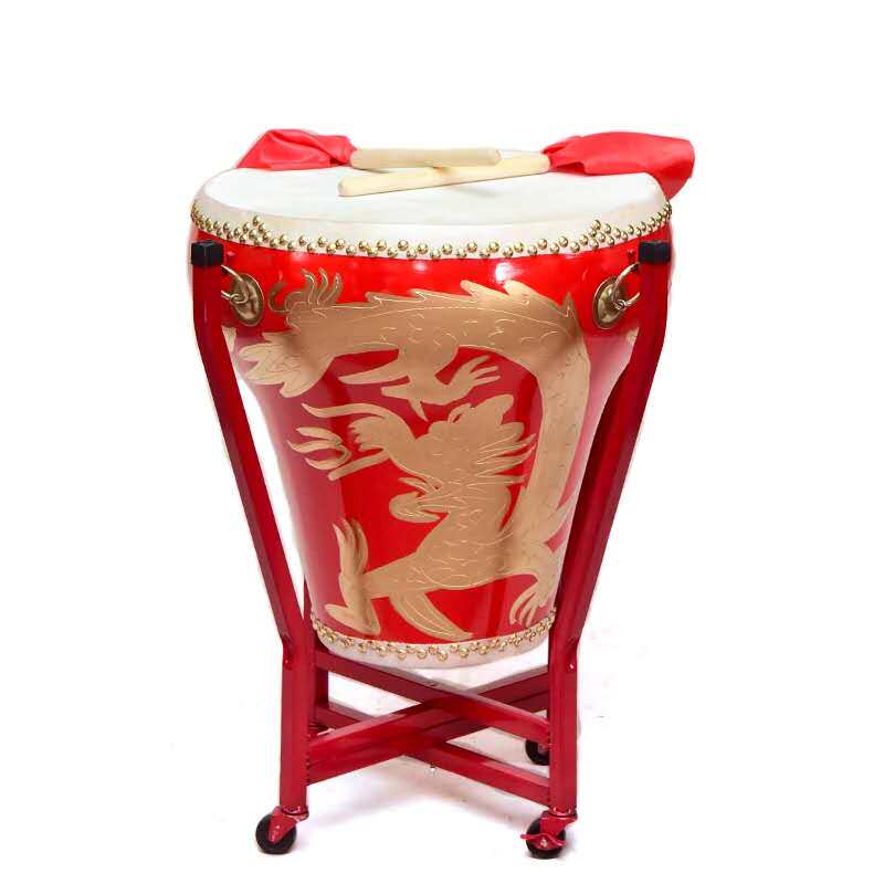 16寸18寸20寸花盆鼓牛皮龙鼓彩绘鼓定音鼓战鼓堂鼓厂家直销