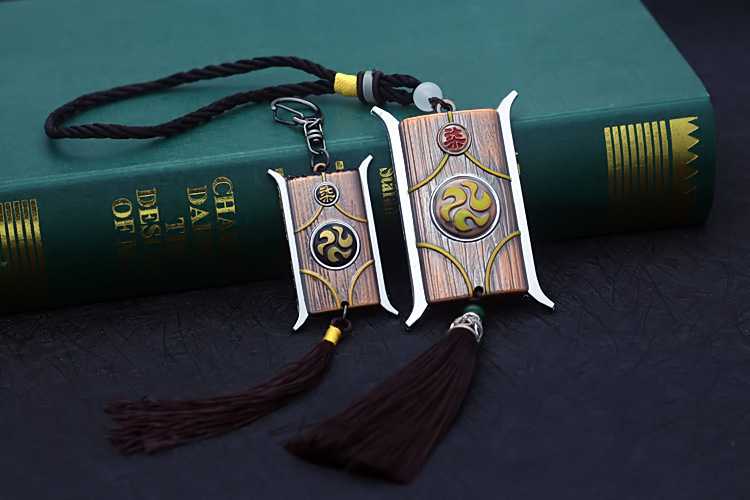 动漫刺客五六七周边刺客令牌玩具模型cosplay书包挂件钥匙扣礼物