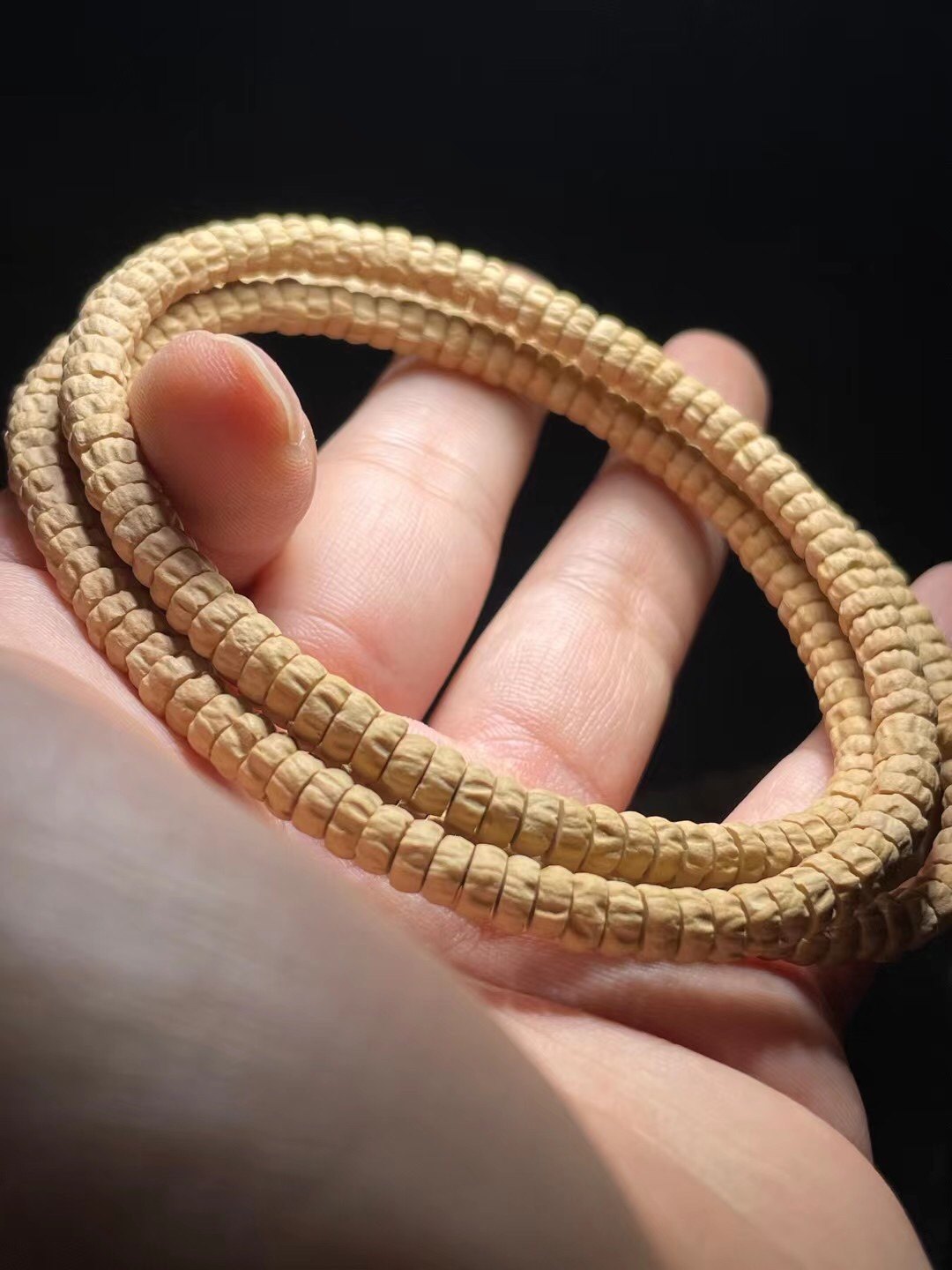 百香热振藏式直切药片精选佛珠手链籽手串108颗菩提