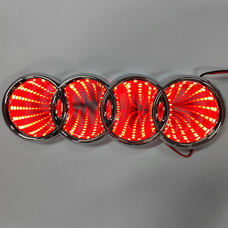 适用于标灯标带尾车led标志汽车3d发光tt汽车氛围灯