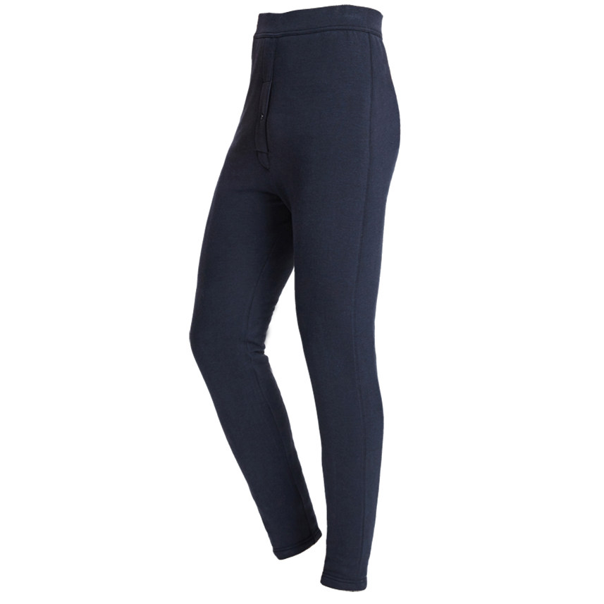 羊老大棉裤新款羊毛蚕丝修身秋冬季高腰加厚热能保暖裤