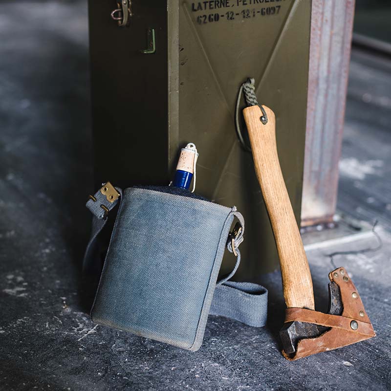 英军军版二战搪瓷水壶英国进口复古vintage军事收藏户外露营酒壶