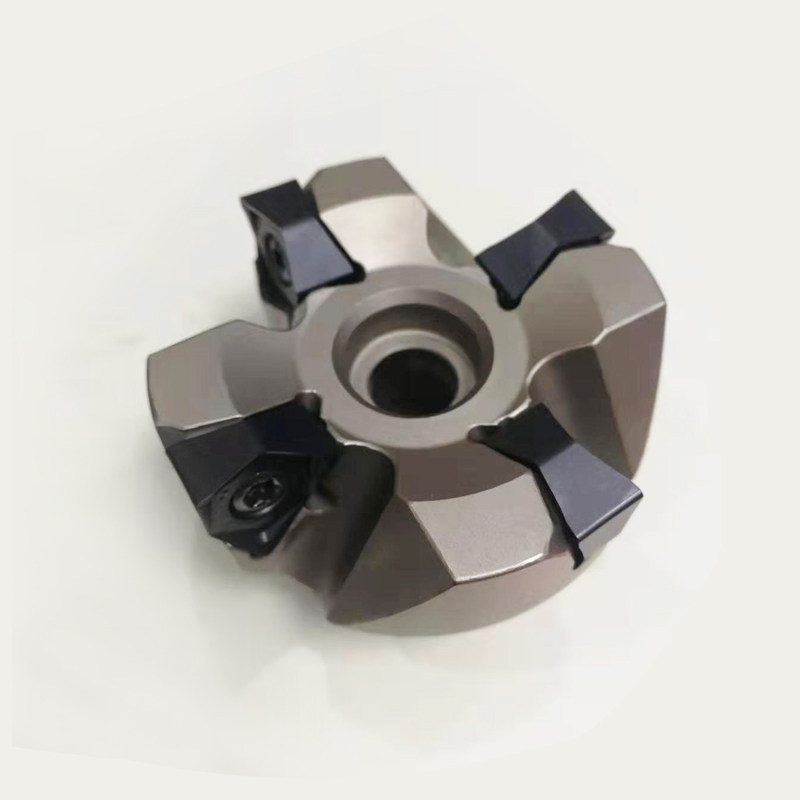 90度刀盘mfwn双面六角平面铣刀盘 配wnmu080608刀片快进给 重切削