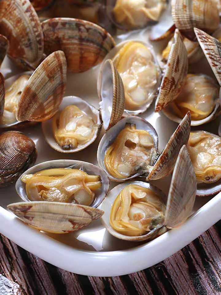 3斤连云港新鲜无沙花甲花蛤蜊花杂色野生海鲜贝类制品