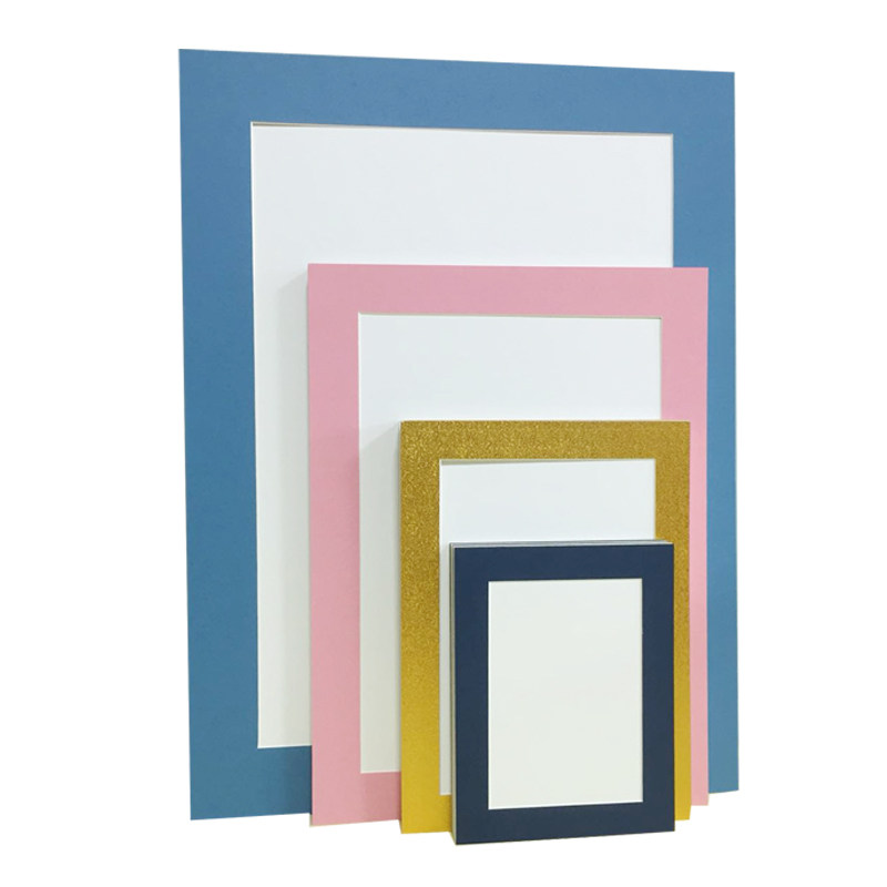 卡纸简易相框10个装a3a4水粉画装裱儿童作品画框相框