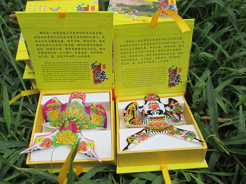 风筝潍坊精美礼品礼盒沙燕观赏传统特色10cm风筝