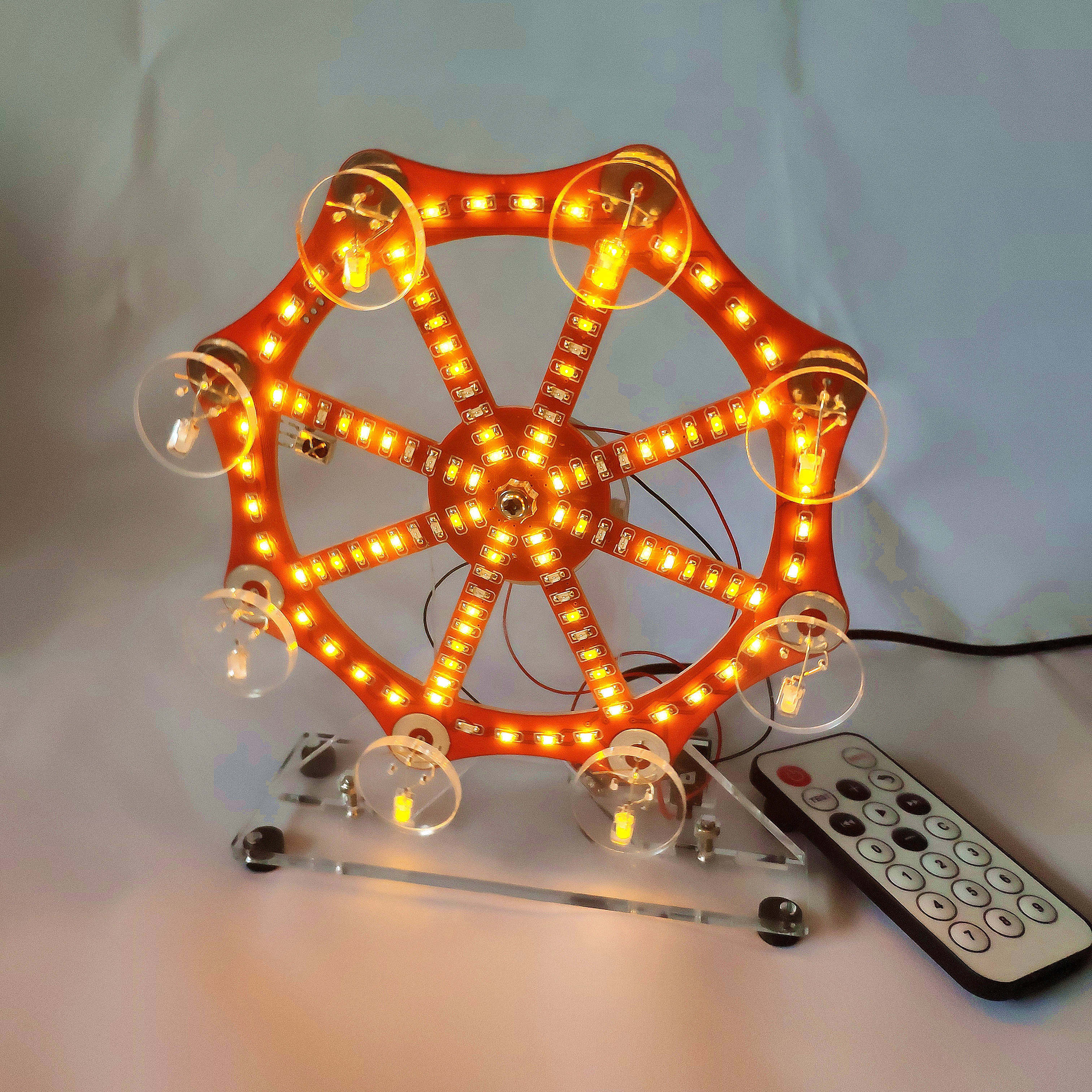 摩天轮模型电子diy套件散件手工手工制制作单片机diy套件