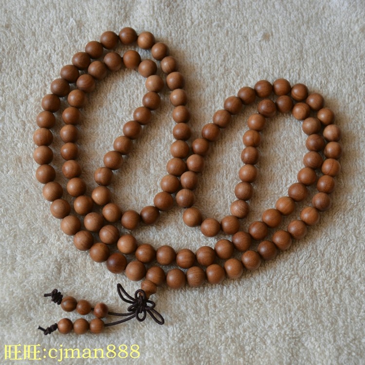 正宗印度老山檀香佛珠108颗手串男女手链文玩佛珠