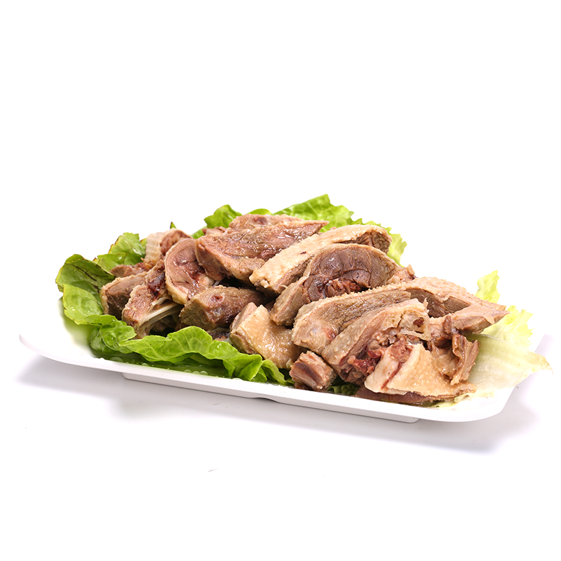 河南固始特产汉鹅块鹅肉鹅汤火锅旱鹅块真空真空包鹅肉