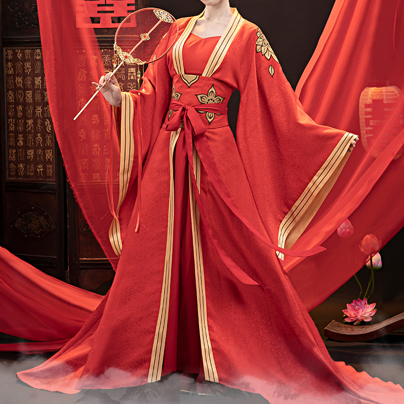 正版魔道祖师喵屋小铺江厌离师姐婚服女装衍生cosplay女装