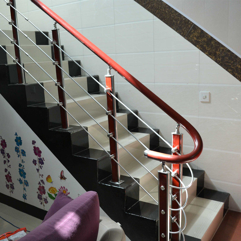 阁楼楼梯扶手现代简约别墅客厅室内栏杆阳台飘窗楼梯扶手