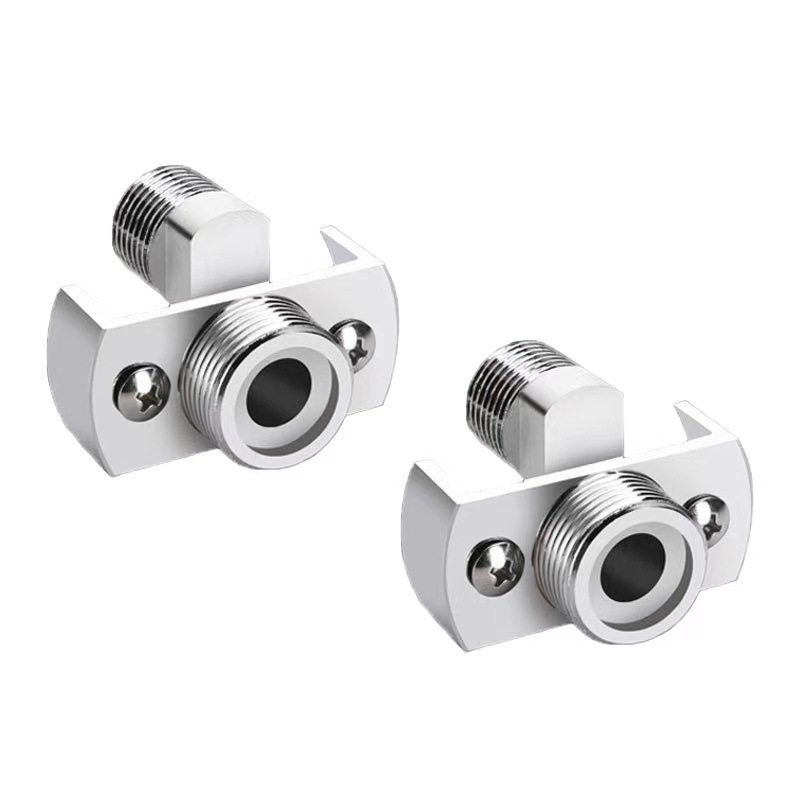 万向曲角接头万能曲脚偏心加长变径淋浴器配件其它卫浴配件