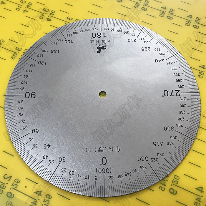 刻度通用圆圈测量不锈钢圆形工具160x6x2b002直销其它测量工具