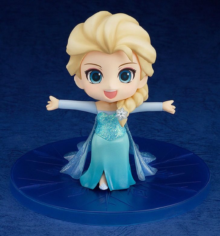 冰雪奇缘2frozenfigma艾莎雪宝冰雪女王公主可动手办