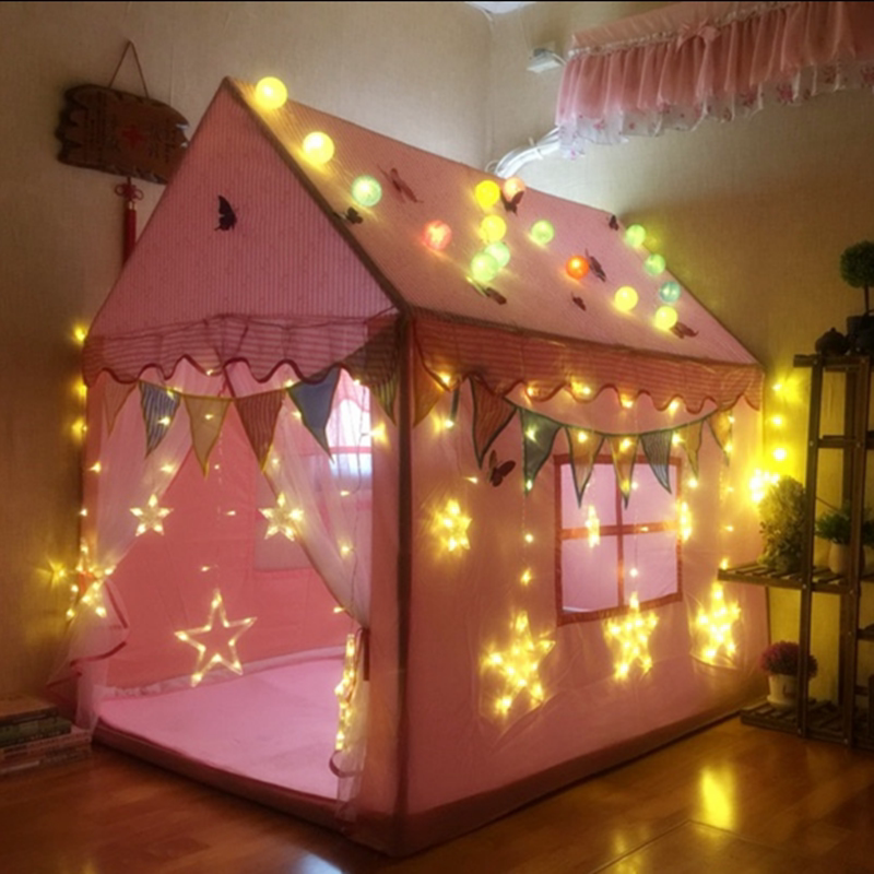 儿童帐篷小房子游戏屋女孩睡屋室内公主城堡男孩家用秘密基地小屋