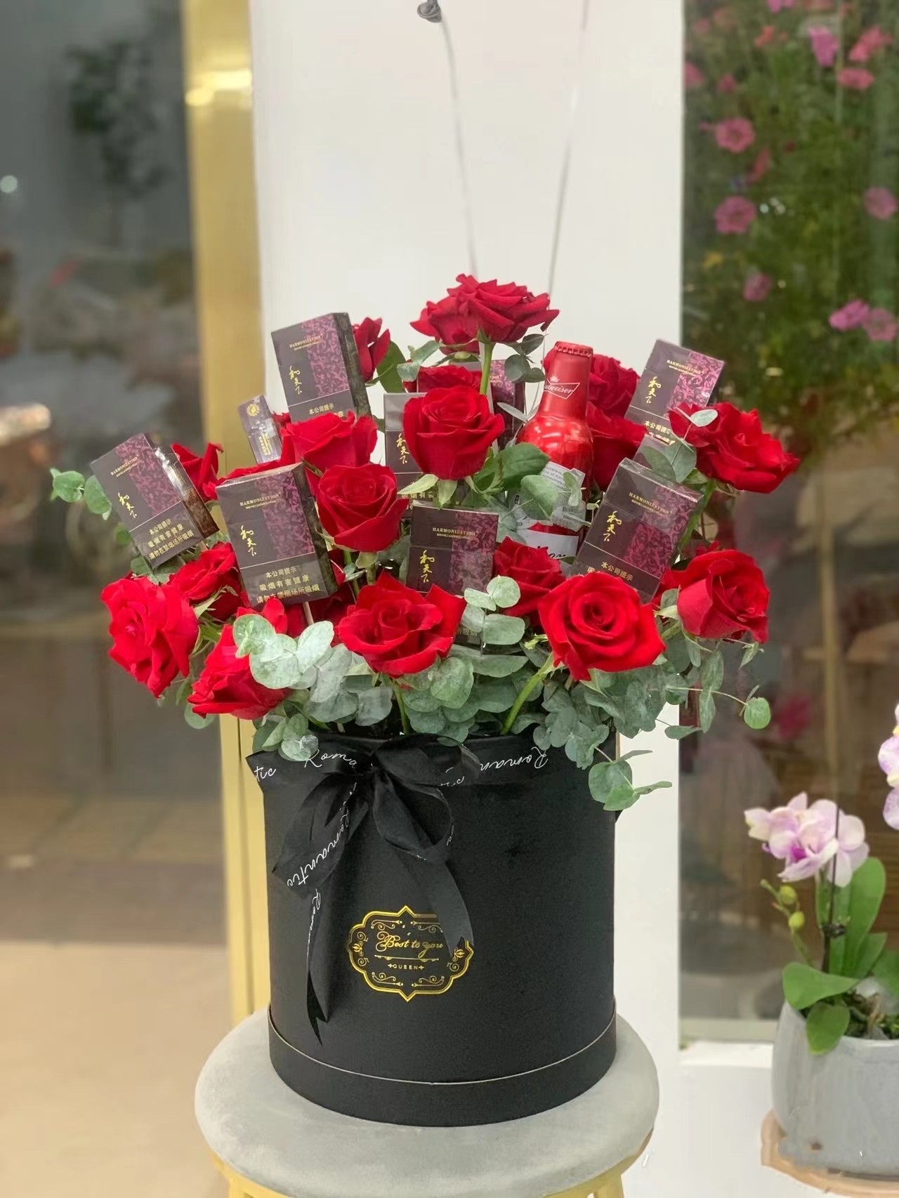 创意成品香烟花束利群男友男士生日礼物鲜花速递鲜花速递(同城)