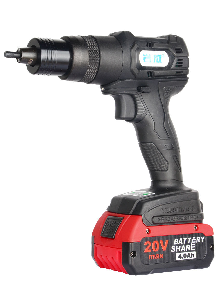 电动拉铆枪拉帽枪螺母全自动卯丁罗姆抢柳螺丝转换气动铆钉机