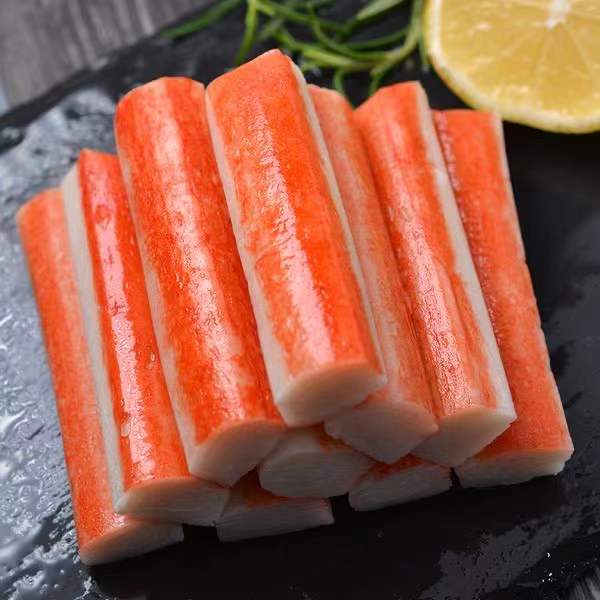 渔之萃蟹柳大崎蟹肉棒500g解冻即食手撕蟹料理蟹类制品