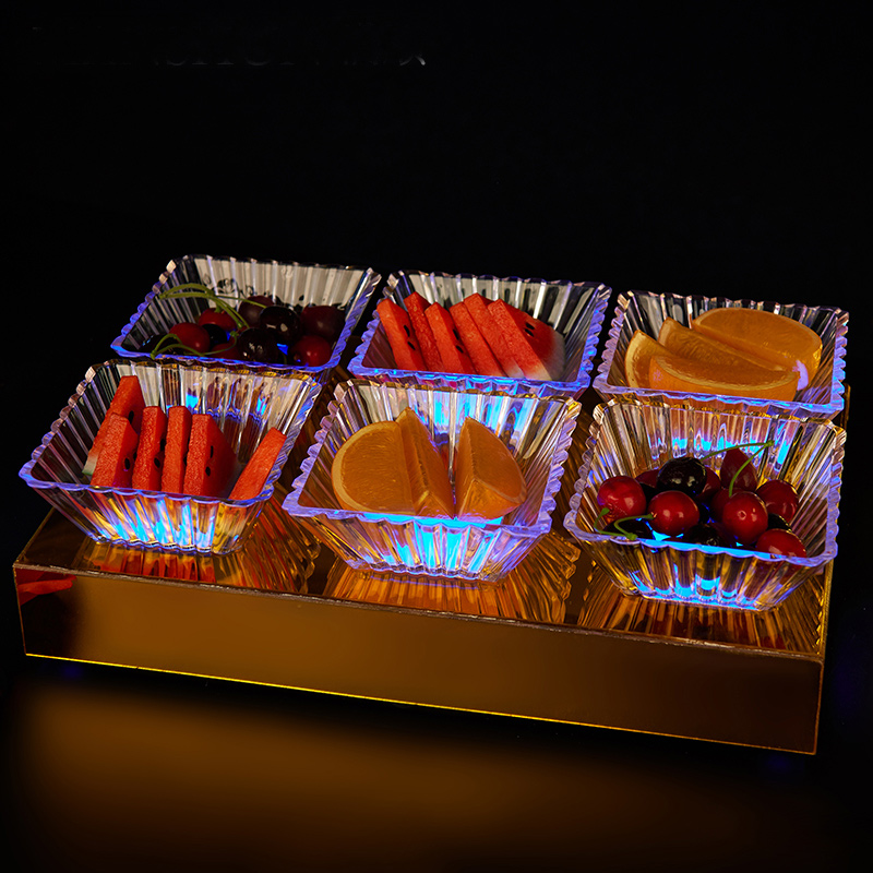酒吧果盘发光佐辉创意零食ktv清吧夜场小吃果盆