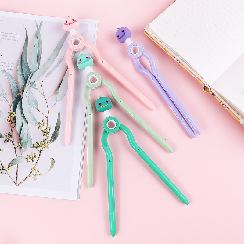 懒人罚抄笔复写学生圆规情侣中性笔黑色05mm网红中性笔