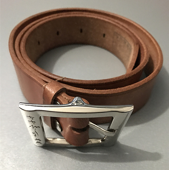腰带正品3521飞行员战术皮带带黄色牛皮针扣战术腰带