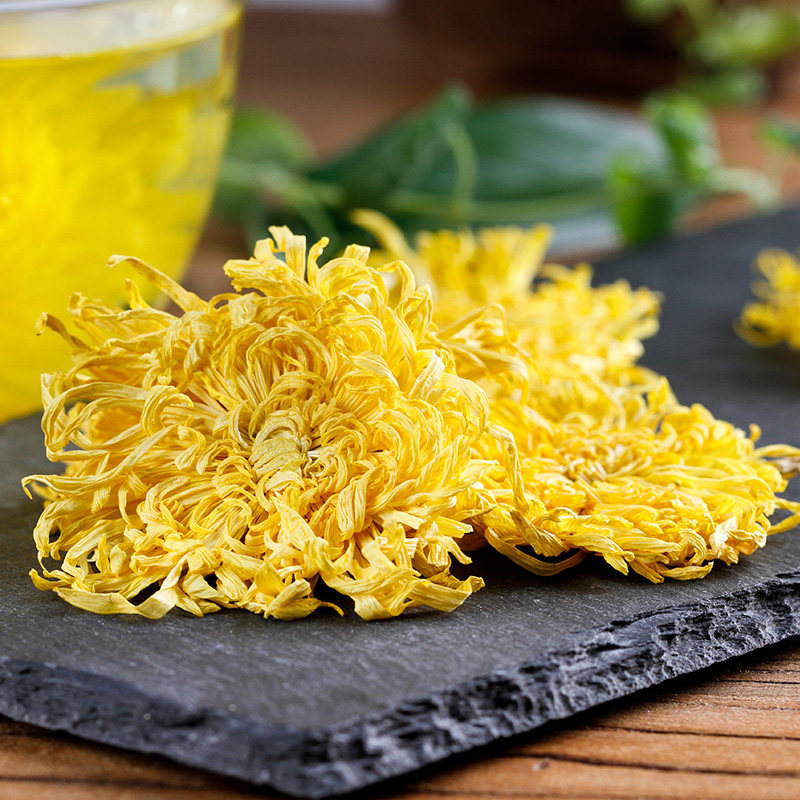 山野农夫金丝皇菊大朵菊花茶一朵一杯婺源黄菊胎菊花草茶独立包装