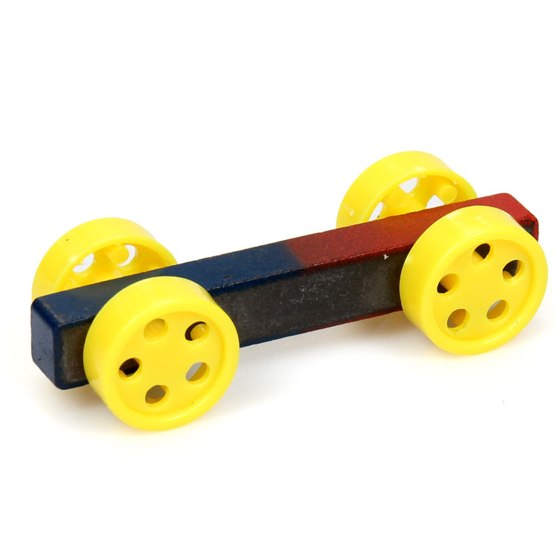 磁力小车 条形磁铁 吸铁石 学生物理实验器材 小学科学科技小制作