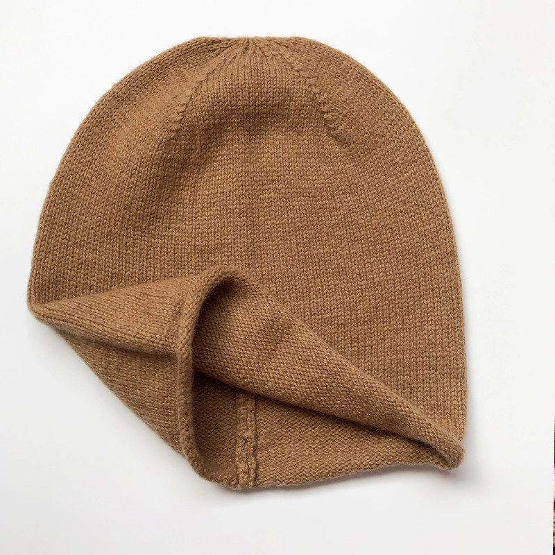 网红羊毛线帽子女ins风日系薄款瓜皮地主针织冷帽男可爱潮堆堆帽