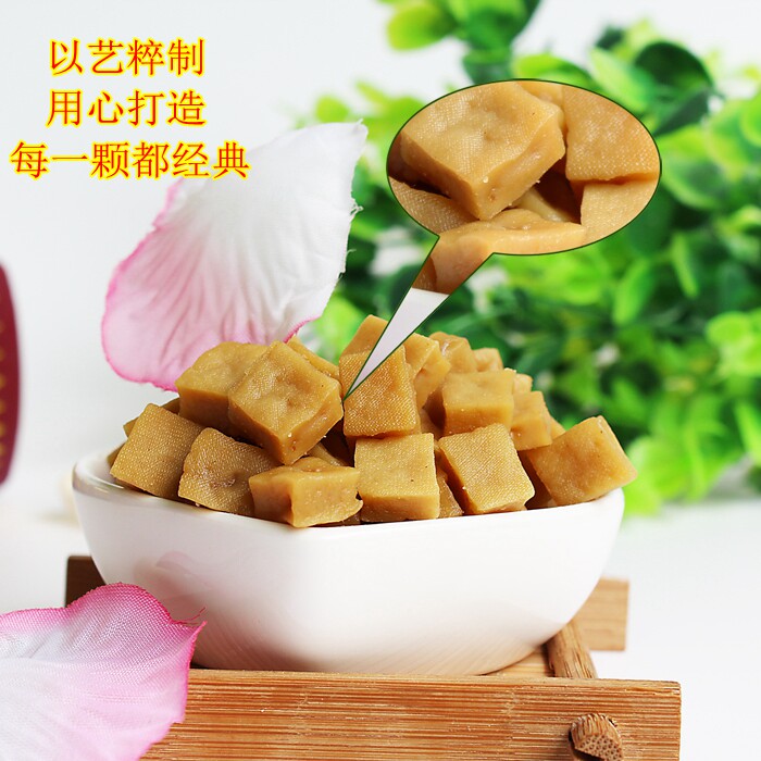 四川大竹特产五香颗颗香豆干可可薛涛干500g购买两份送小吃并包邮