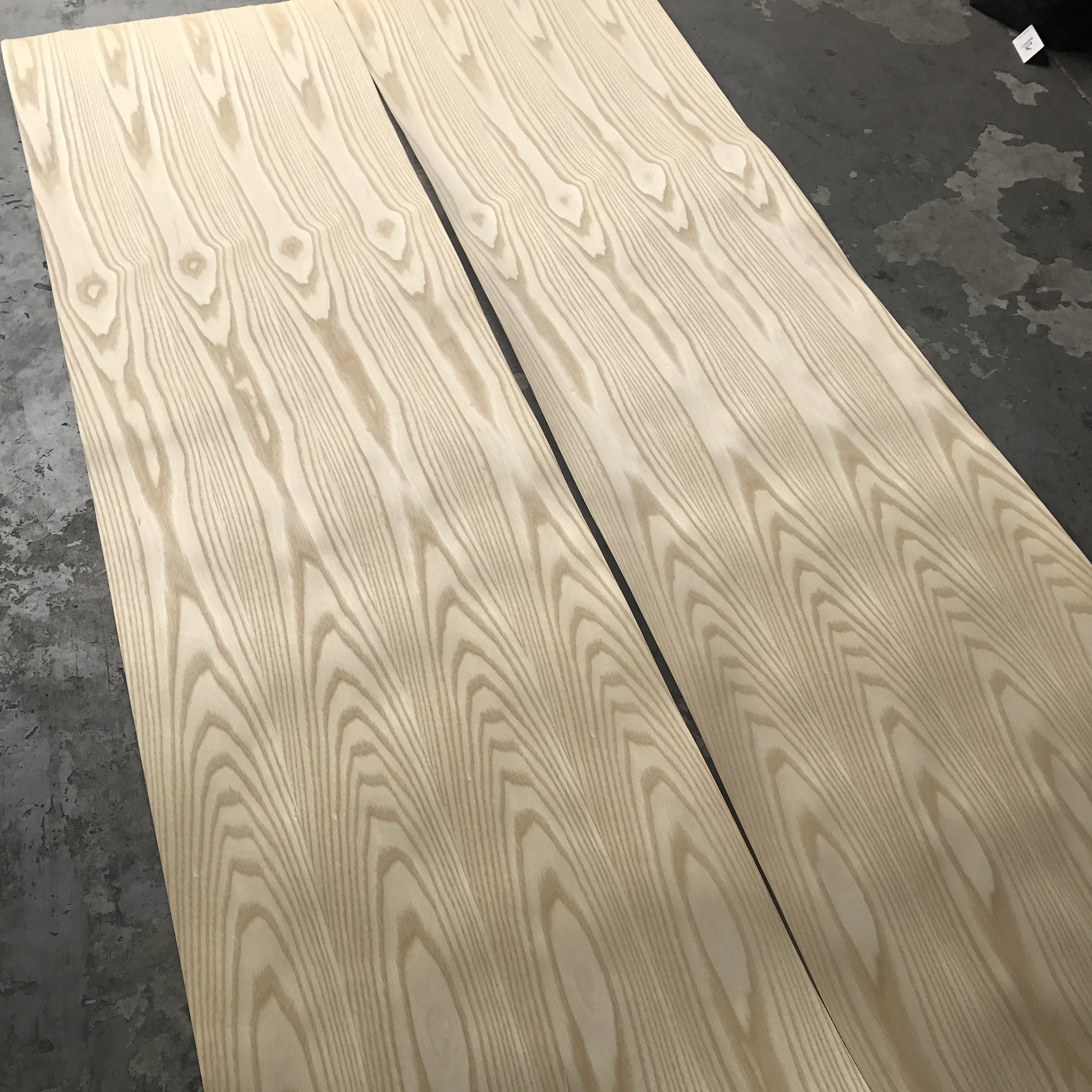 天然实木白栓 进口水曲柳木皮 美国白蜡木皮 贴面木皮贴皮宽60cm