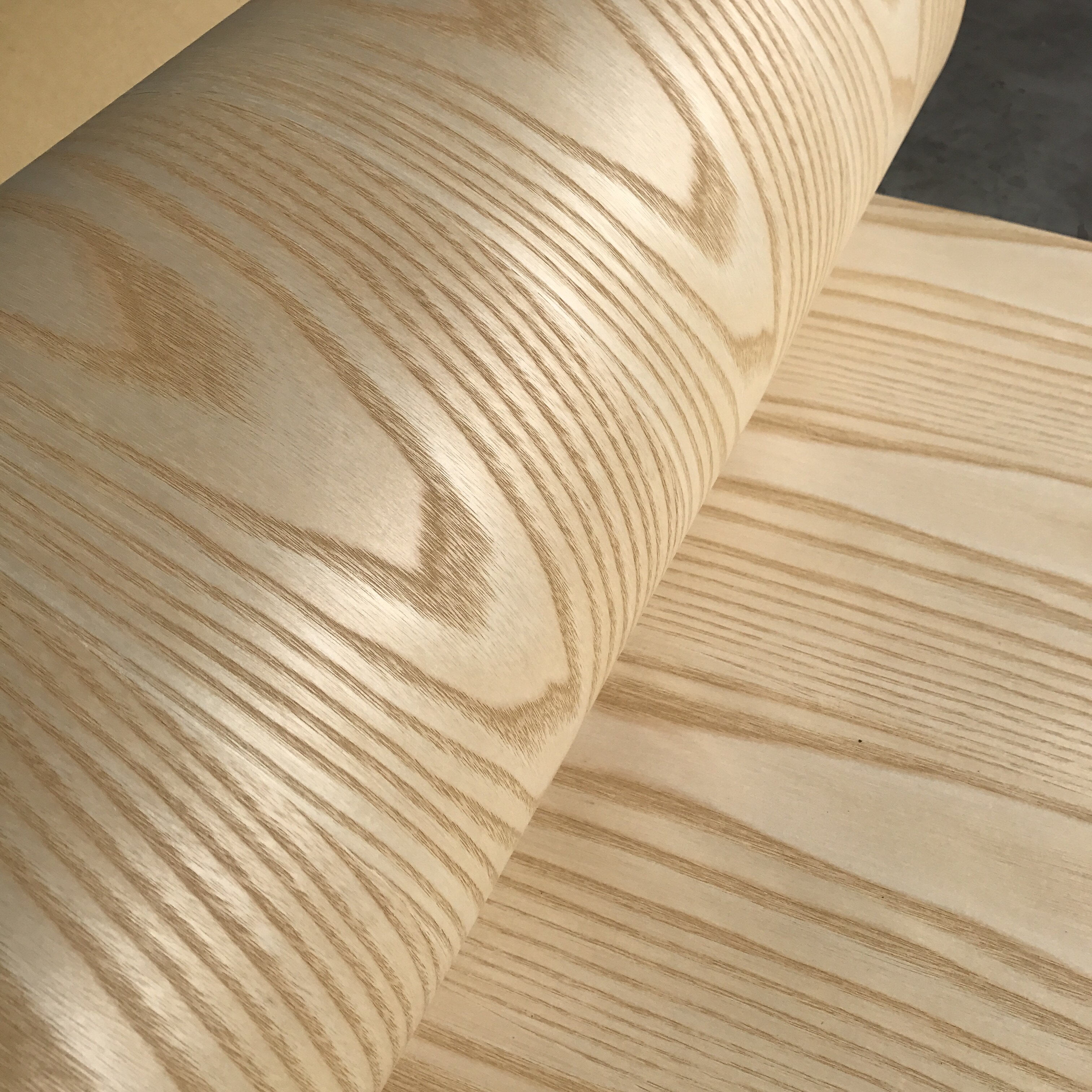 天然实木白栓 进口水曲柳木皮 美国白蜡木皮 贴面木皮贴皮宽60cm