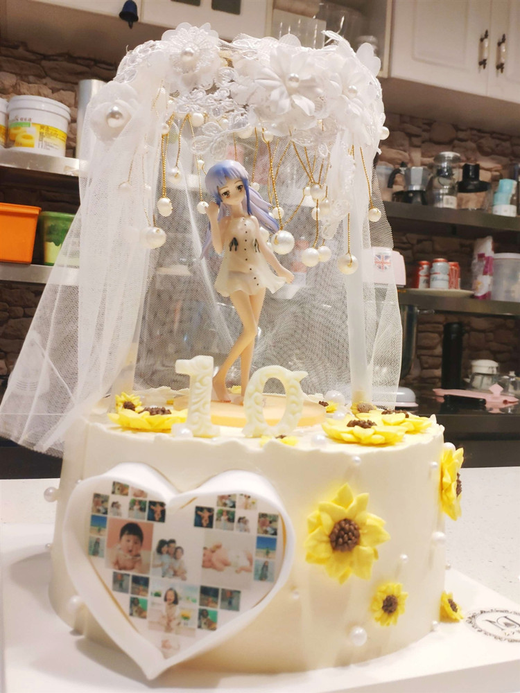 可爱生日蛋糕儿童女孩少女创意动物奶油新鲜现做新鲜蛋糕